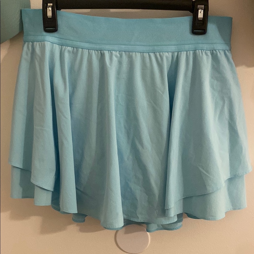 Lululemon Athletica Cyan Blue Tennis Skirt *long*